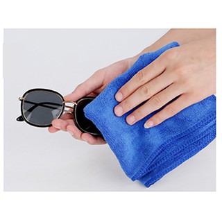 Khăn lau xe Microfiber loại một màu