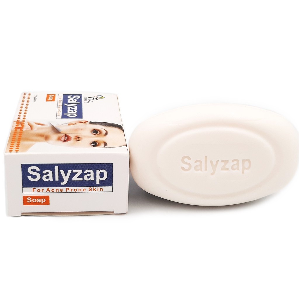 Xà phòng giảm mụn mờ thâm nám Fixderma Salyzap Soap ( 30g - 75g )