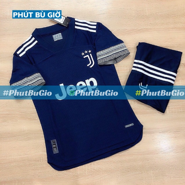 Áo Bóng Đá Thể Thao Đá Banh CLB JUVE Đen Chất Thun Thái Cao Cấp - Phút Bù Giờ Sport