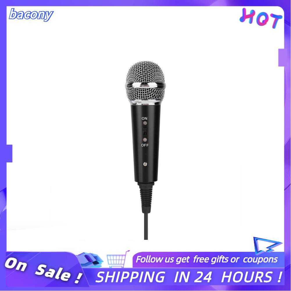 Bacony Online Voice USB Condenser Microphone Mic For Laptop Computer