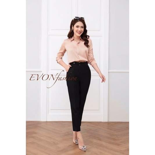 Quần Evon khuy bấm cho cô nàng công sở form dáng chuẩn nét chất cao cấp