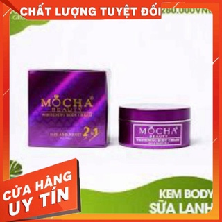 Sale kem body sữa lạnh mocha pts