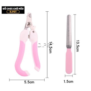 combo bộ dụng cụ làm móng cho mèo