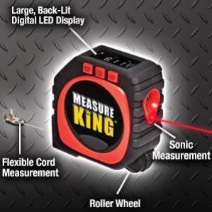 Thước  Laser Đo Đa Năng Kĩ Thuật Số MEASURE KING 3 in 1 sử dụng chuyên nghiệp