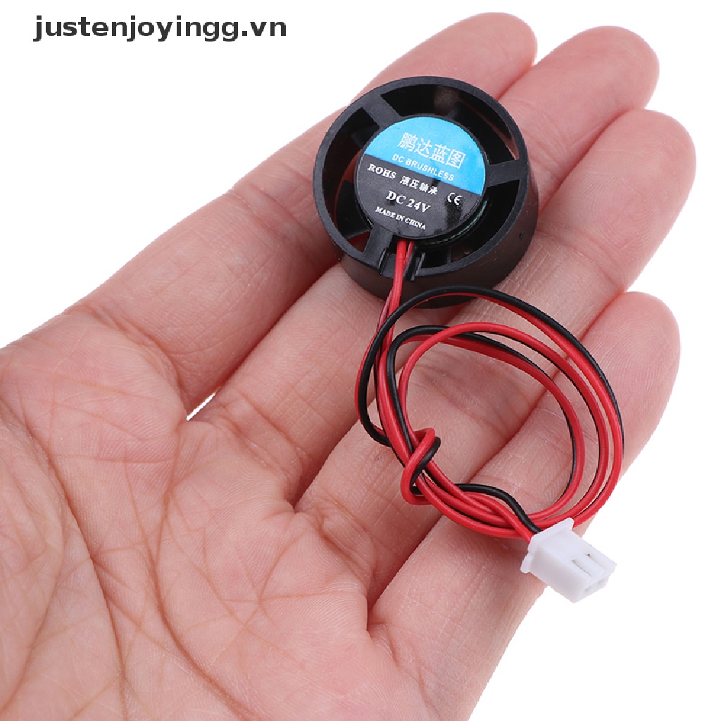 Quạt Làm Mát Mini 25.5x10mm 5v 9v 12v 24v Có Đèn Led Chất Lượng Cao