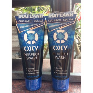 Kem rửa mặt Oxy Perfect Wash sạch bã nhờn ngừa khuẩn mụn 100g