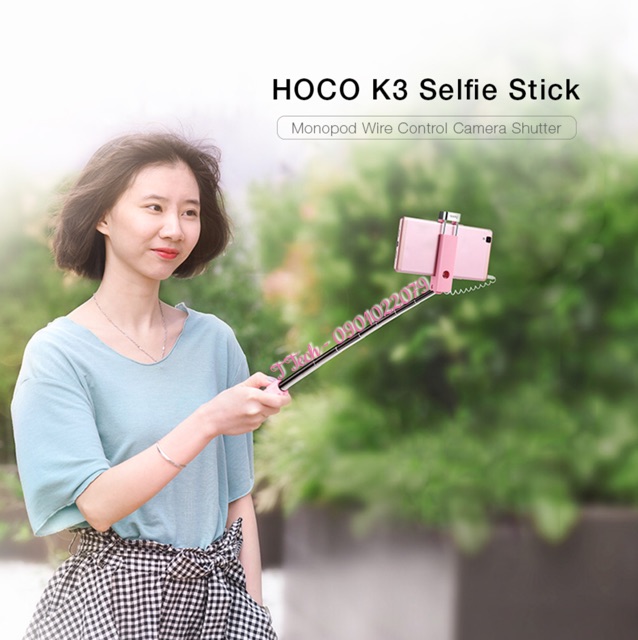 Gậy Selfie Hoco K3 Chính Hãng