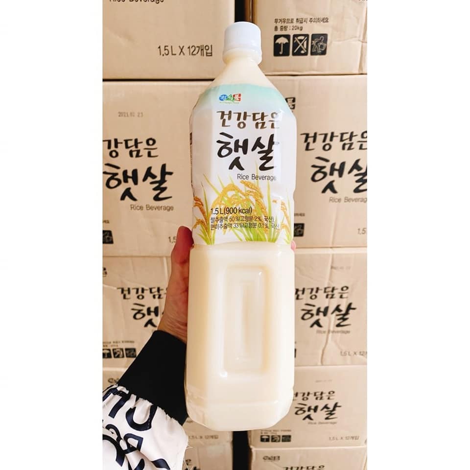 Nước gạo rang Hàn Quốc Dr.Chung chai 1.5L