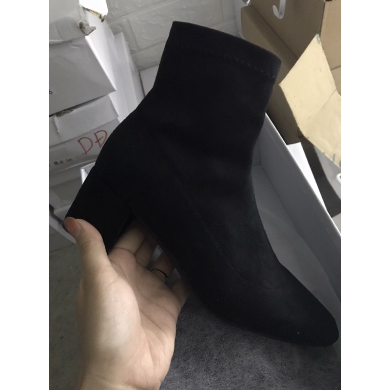 ( SẴN  HÀNG ) Boots cao cổ gót 5cm tôn dáng cho mùa thu đông 2019, hàng quảng châu loại đẹp | BigBuy360 - bigbuy360.vn