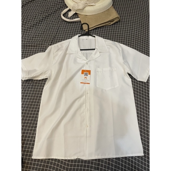 Pass Áo sơ mi ngắn tay freesize nguyên tag