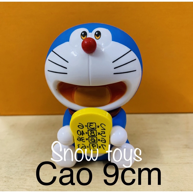 Mô hình Nobita nằm ngủ - Doraemon cầm bánh - Bánh rán Dorayaki - Doremon nằm ngủ - Nobi Nobita Doremon vẫy tay