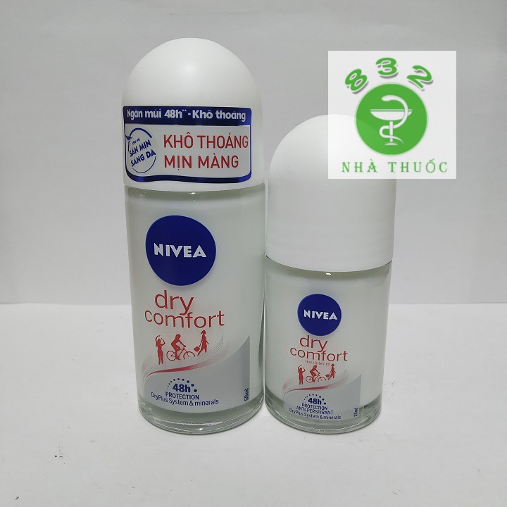 LĂN NGĂN MÙI NIVEA dry comfort KHÔ THOÁNG
