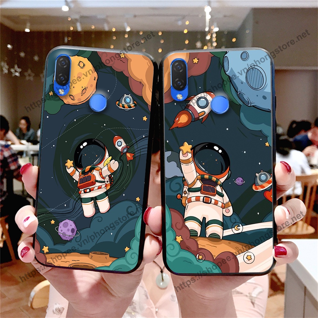 Ốp lưng Huawei Nova 3 / Nova 3E / Nova 3i vũ trụ phi hành gia cực hot siêu cute-rẻ-bền