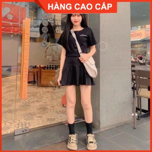 Áo Croptop Cúc Dọc, Áo Croptop Ôm - [HÀNG CAO CẤP] | BigBuy360 - bigbuy360.vn