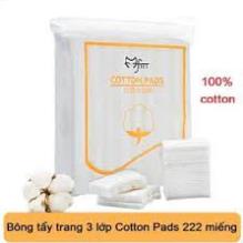 Bông tẩy trang 3 lớp Cotton Pads