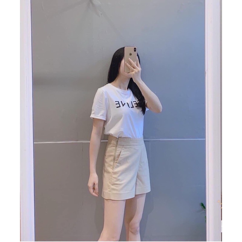 QUẦN ĐÙI KÉO KHÓA CẠNH SƯỜN