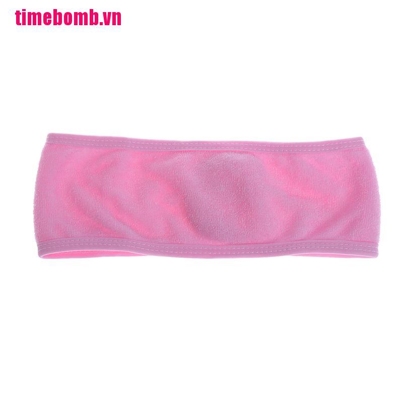 Timi Lady Towel Hair Band Wrap Wide Headband Spa For Bath Shower Yoga Sport Make Up