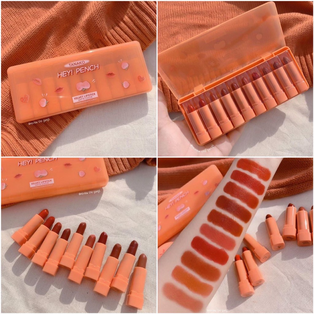Set son thỏi Tanako 10 cây