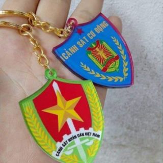 MÓC KHÓA CHIBI CÔNG AN QUÂN ĐỘI
