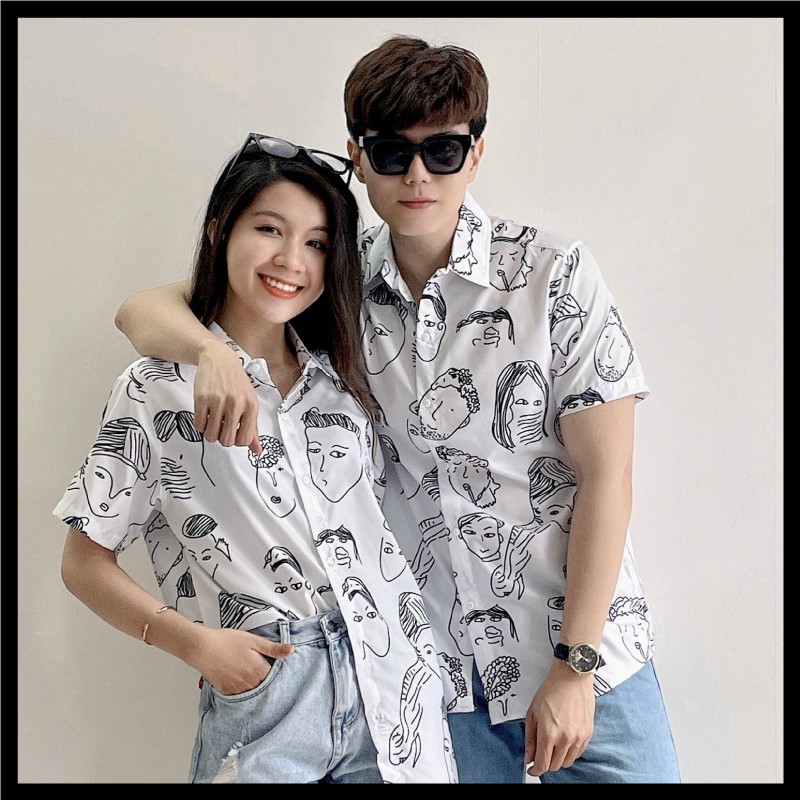 Xả Kho Giá Xưởng - Áo sơ mi nam họa tiết Wild Wolf - hàng cao cấp đang cực hót 2021 - SM131 (có video) | BigBuy360 - bigbuy360.vn