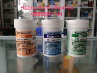 Que thử Cholesterol Easy Touch ( mỡ máu)