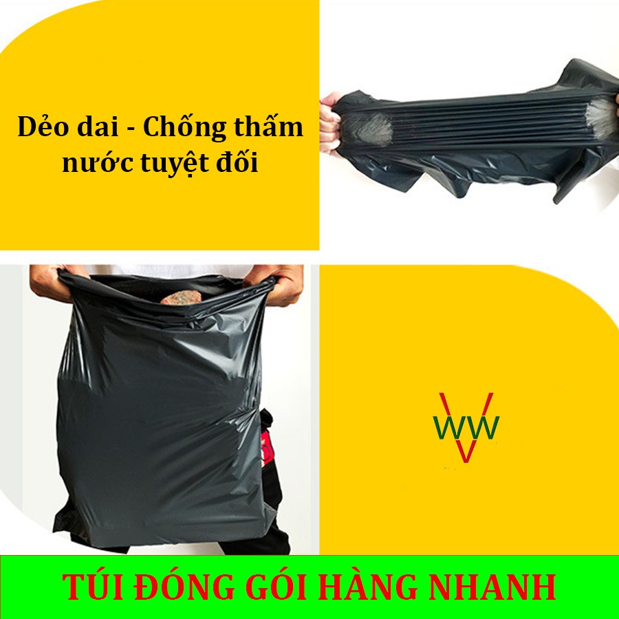 [RẺ NHẤT SHOPEE] Combo 100 Túi  ( 1 cuộn )  Niêm Phong - Túi Gói Hàng size 20x30cm chống bóc hàng giá rẻ Hà Nội