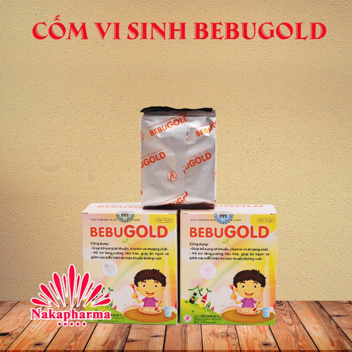 ✅ [KÈM QUÀ] Cốm vi sinh Bebugold – Bổ sung lợi khuẩn, tăng cường tiêu hóa, giúp bé ăn ngon, hấp thu tốt