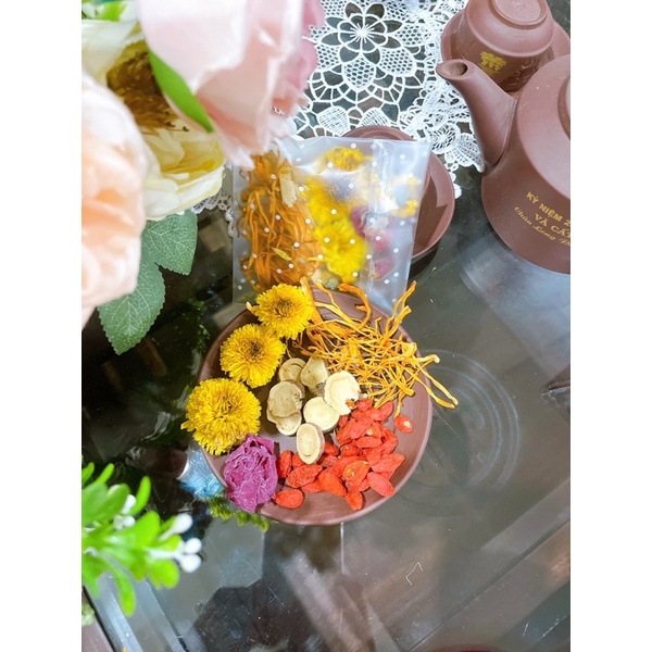 Đông trùng hạ thảo kết hợp thảo dược(set 10 gói)