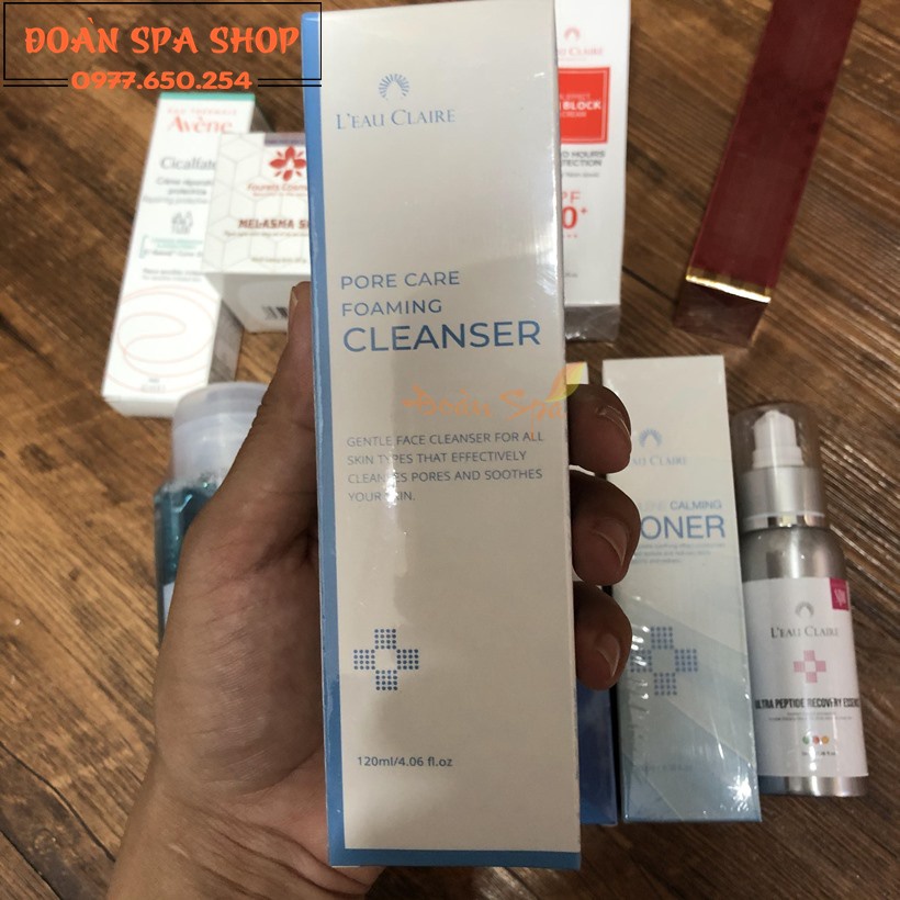 Sữa Rửa Mặt Leau Claire - Pore Care Foaming Cleanser Leau Claire