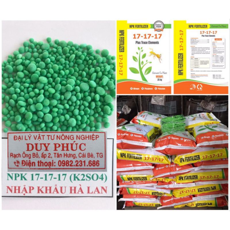 PHÂN NPK nhập khẩu TAN NHANH