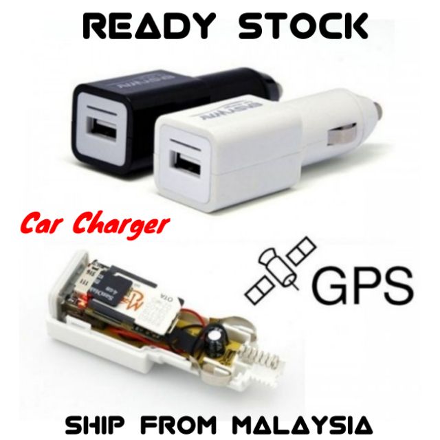Ori Real Time Spy GPS Tracker Car Charger Style Global Locator GSM Tracking USB