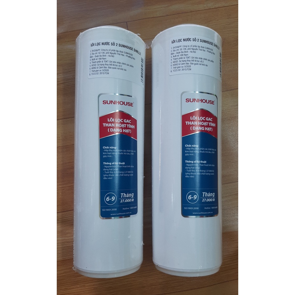 COMBO 5 LÕI LỌC 123 SUNHOSE