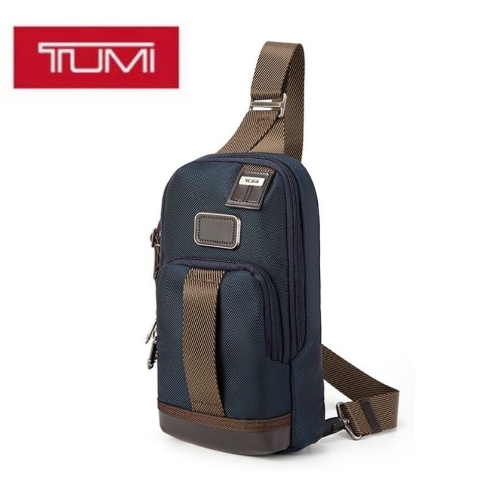 Tumi Túi Đeo Chéo Ngực Chất Liệu Nylon Cao Cấp222402Túi Đựng Máy Tính Bảng Thời Trang Công Sở Cho Nam