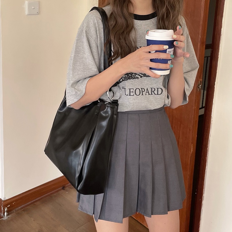 Túi Xách Nữ Tote Da PU Kích Thước 31x27x8cm Hàng Có Sẵn Giao Nhanh Hình Thật Có Chụp Bên Trong Sily Bags Jess25
