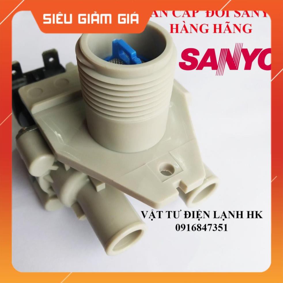 Van Cấp Nước Đôi Máy Giặt AQUA - SANYO - Haier Chính Hãng - Valve - 2 cổng - hai cửa