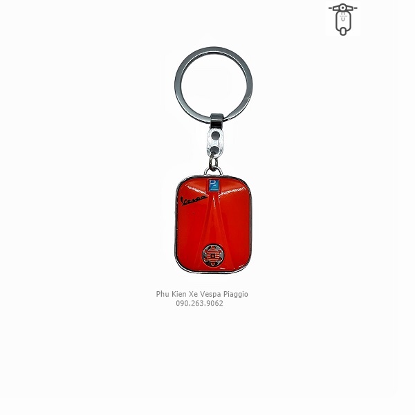 Móc Khóa Vespa CNC Full Kim Loại Sang Trọng Cao Cấp