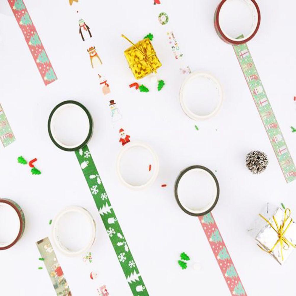 Bộ 2 Cuộn Băng Keo Dán Trang Trí Sổ Tay Diy