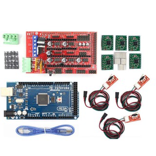 Bộ linh kiện máy in 3D mega2560 Module + RAMPS 1.4 + 5xa4988 + 3xendstop cho Arduino Reprap