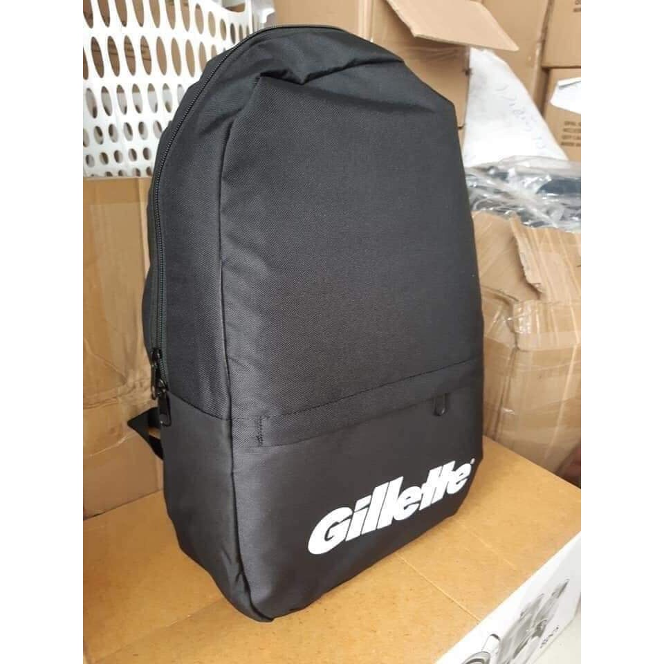 Ba lô học sinh, ba lô đựng laptop hàng khuyến mại Gillette (số lượng có hạn) (bvgd)
