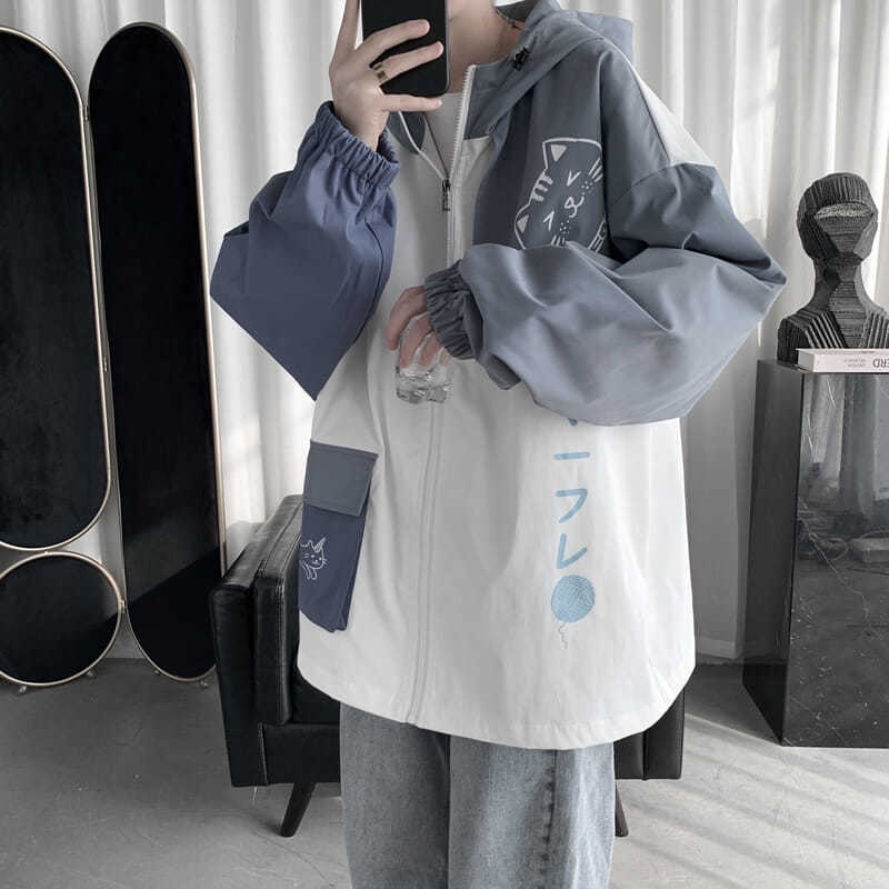 【Keroro】Áo khoác thu đông có mũ nam nữ mặc đều được | BigBuy360 - bigbuy360.vn