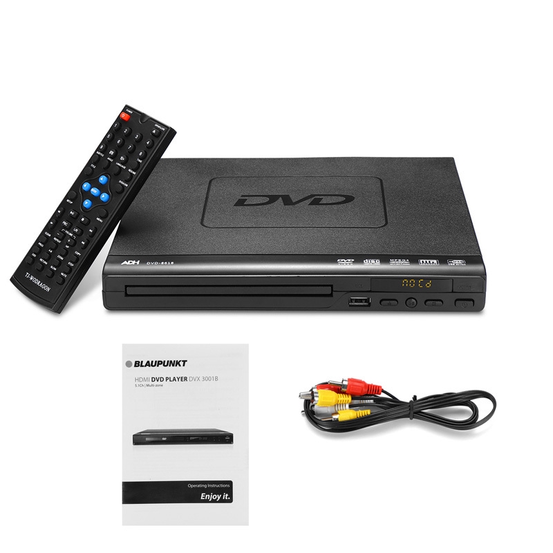 Đầu đọc đĩa DVD có điều khiển từ xa kết nối USB SD