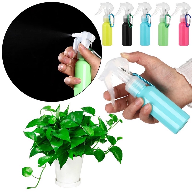 Chai/Lọ Xịt Phun Sương Có Kèm Móc Khoá Tone Màu Kẹo Ngọt Pastel
