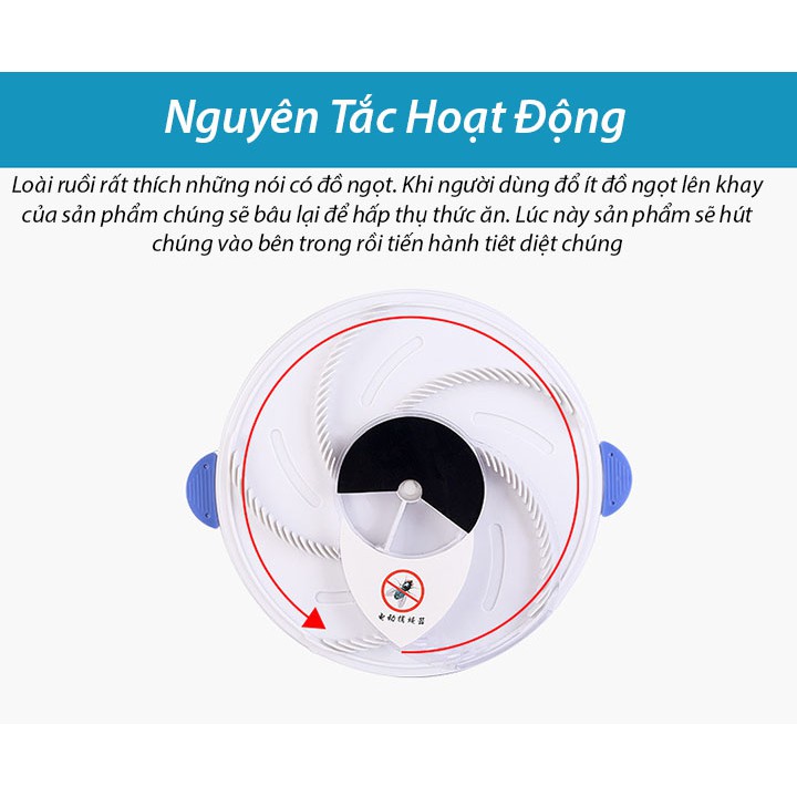 Máy Bắt Ruồi Tự Động Thông Minh BH 1 Tháng 1 Đổi 1 .