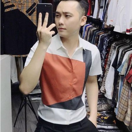 Sơ Mi Nam Lụa Trơn Mịn Không Nhăn Không Pai Không Xù