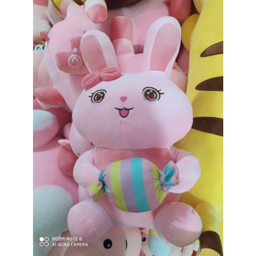 Gấu Bông Thỏ Bông Thỏ ôm keo, Thỏ ôm bình sữa