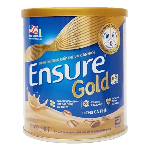 [Combo 3] Sữa Ensure Gold bột có HMB 400g (Date mới) - Hàng chính hãng