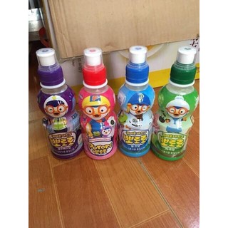 {THANH HÓA}Set 4 chai Nước uống trái cây Pororo cho bé