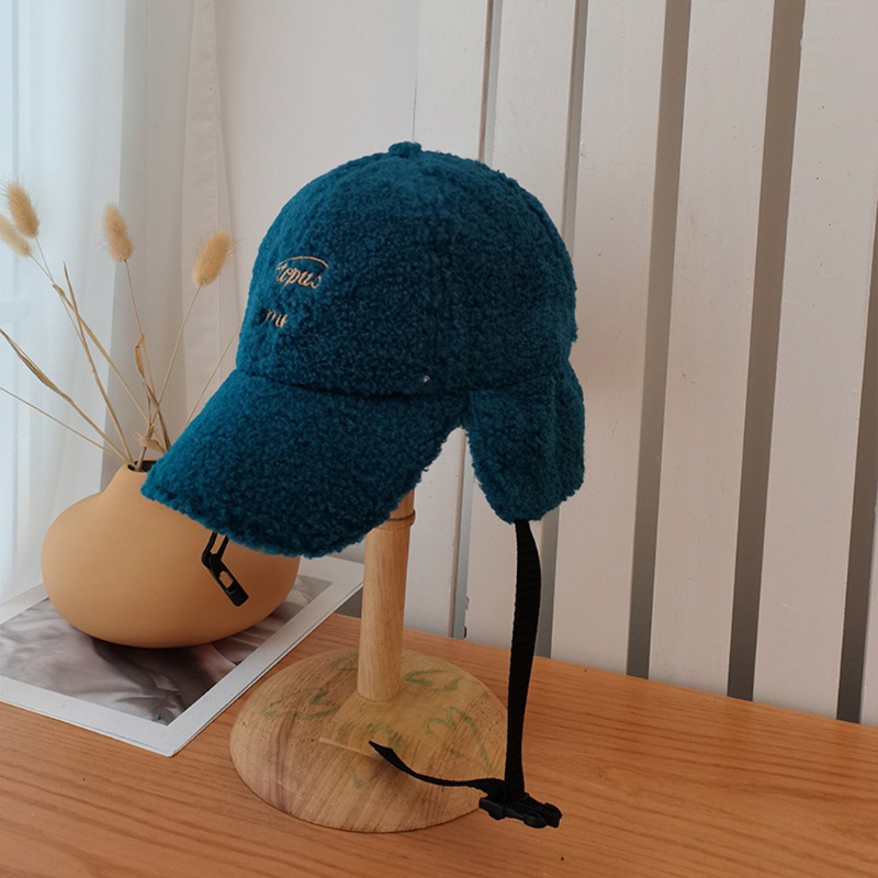 Mũ Lưỡi Trai In Chữ Chống Lạnh Thời Trang Mùa Đông