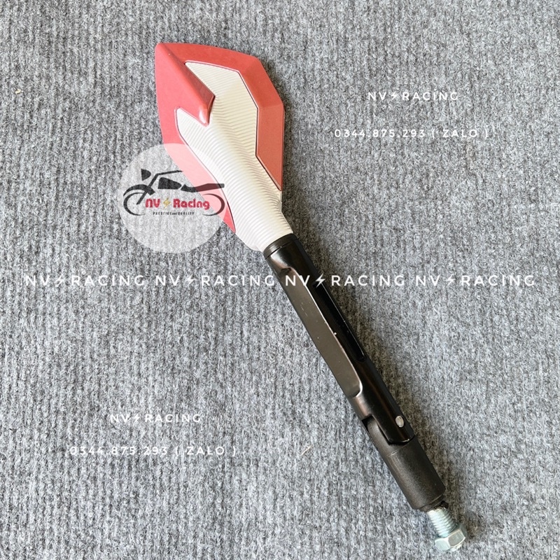 Kính chiếu hậu 5 cạnh Highlight chân 10ly thuận