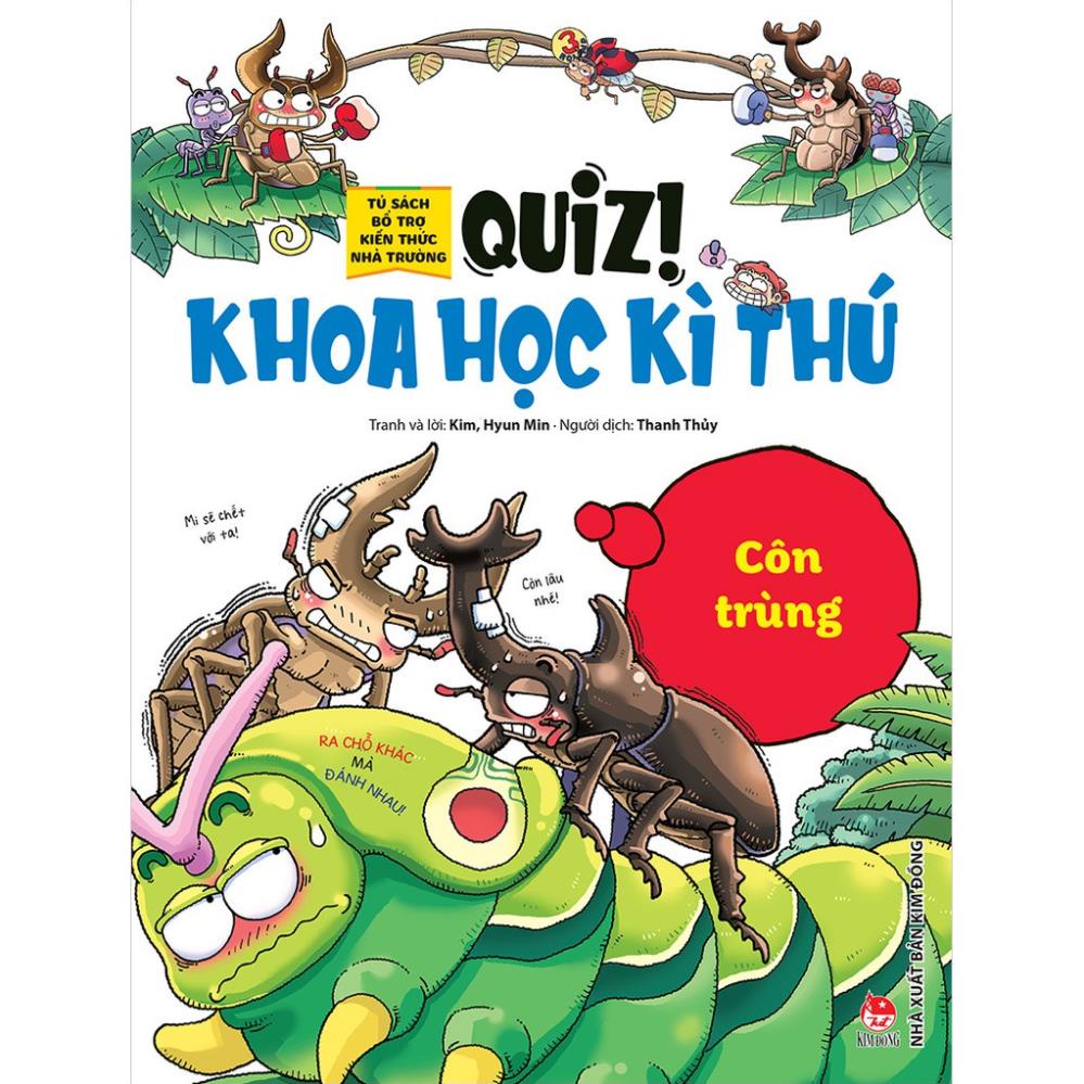 Sách - Quiz! Khoa Học Kì Thú ( Lẻ Tập ) - Kim Đồng